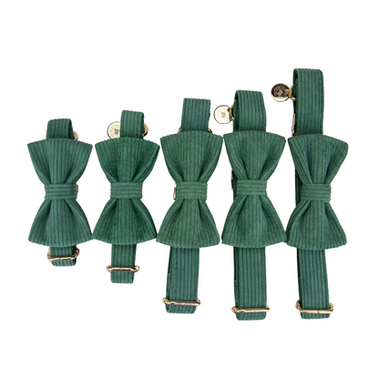 Collars with Detachable Dickie Bow