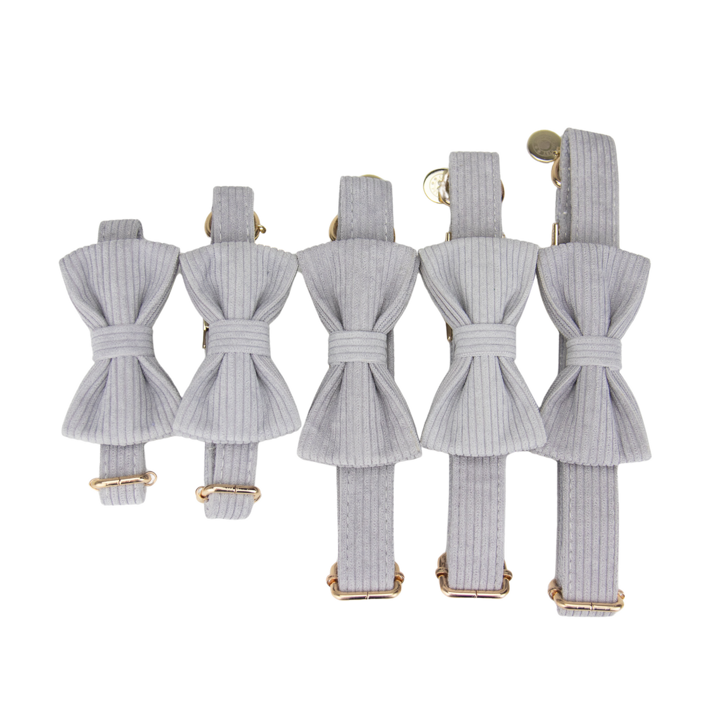Collars with Detachable Dickie Bow